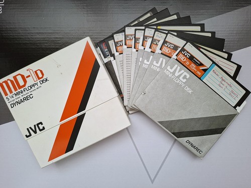 Lot mini disquettes - 10,