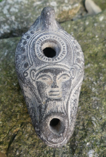 Antiquité égyptienne lampe - antiquité,