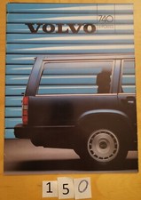 VOLVO 740 5 PORTES GL GL DIESEL GLE GLE Turbo Diesel Turbo Prospectus 1986 FR 