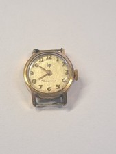 VINTAGE MOUVEMENT MONTRE LIP DAUPHINE DAME PLAQUÉ OR