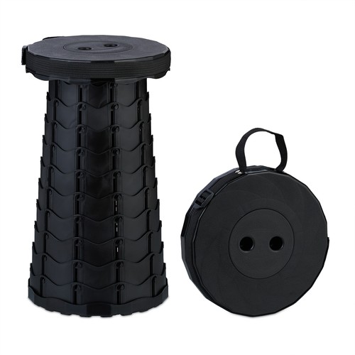 Tabouret télescopique pliant
