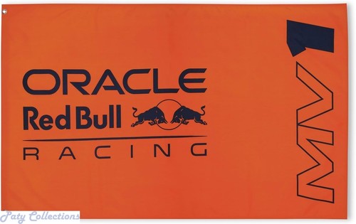 Drapeau red bull racing max - bull, f1