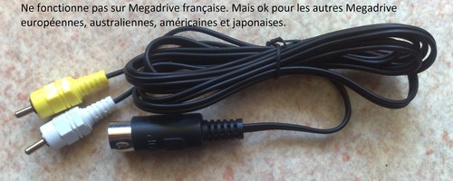 Câble vidéo composite rca - câble,