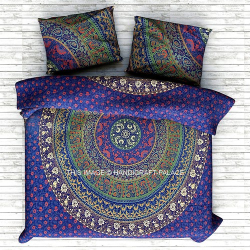 Housse couette mandala - de,