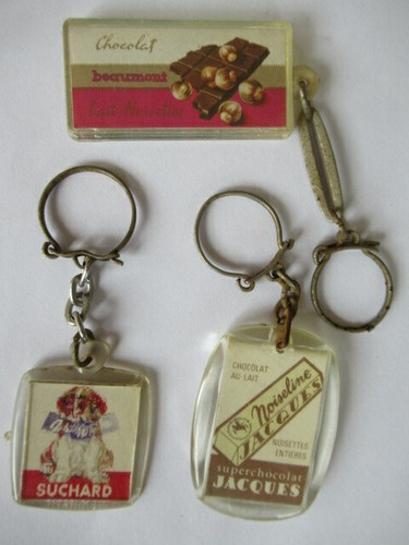Porte clef chocolats - x,