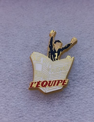 Eb259 pin journal équipe - pin's, l'équipe
