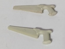 PLAYMOBIL X2 SCIES SERRURES SCIE SERRE OUVRIER CHARPENTIER FERME ATELIER