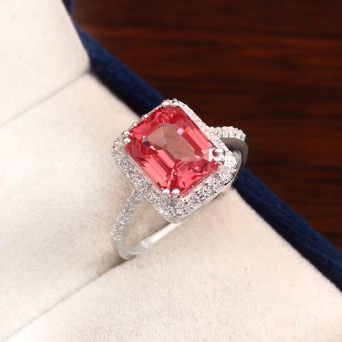 Bague saphir padparadscha - bague,