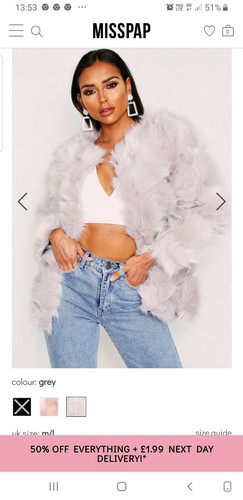 Veste fausse fourrure - en,