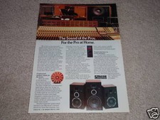 Altec Lansing Modèle 4,6,8 Haut Parleur Ad, Couleur, Lzt Corne Tweeter, 1 Page