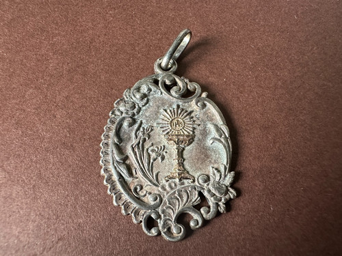 Médaille religieuse argent - médaille,