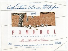 POMEROL ETIQUETTE CHATEAU