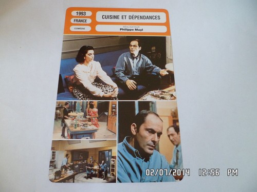 Carte fiche cinema 1993 - fiche,