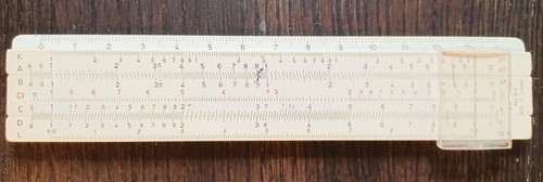 Règle calcul aristo rietz - règle,