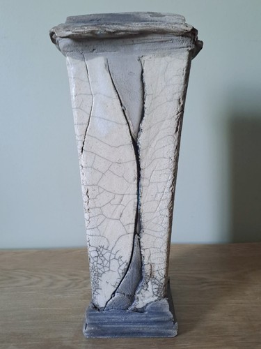 Vase raku - vase,