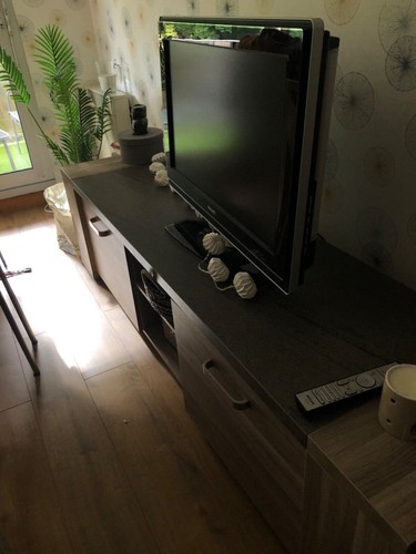 Meuble bois gris but gamme - meuble, tv