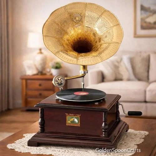 Gramophone ancien phonographe - ancien,,