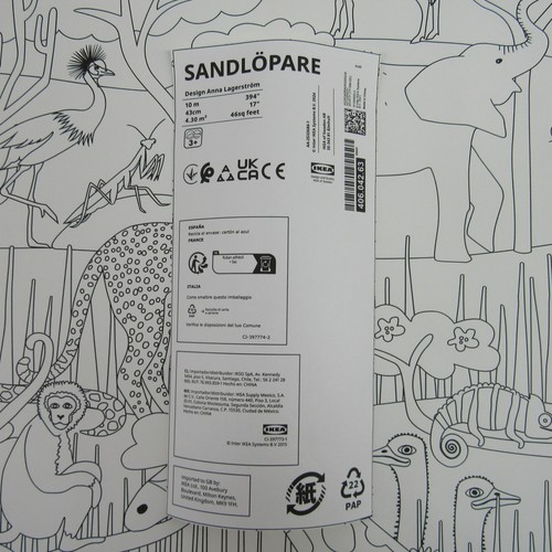 Coloring paper roll - paper,