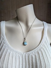 Collier avec larimar