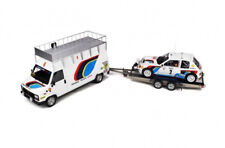 PEUGEOT J5 + PEUGEOT 205 TURBO 16 #2 MONTE CARLO 1986 OTTOMOBILE OT328 1/18 SET