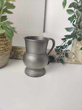 Cruche en étain massif - Style ancien - Objet de décoration