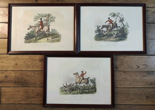 Lot gravures chasse carle - 3,