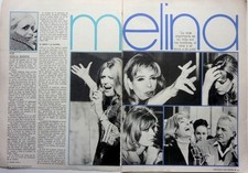 *MELINA MERCOURI =  4 PAGES