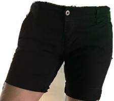 SHORT BERMUDA NOIR FEMME PLEASE TAILLE MEDIUM OU FR 38/40 MODELE PLE19