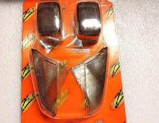 4 CABOCHONS DE CLIGNOTANTS