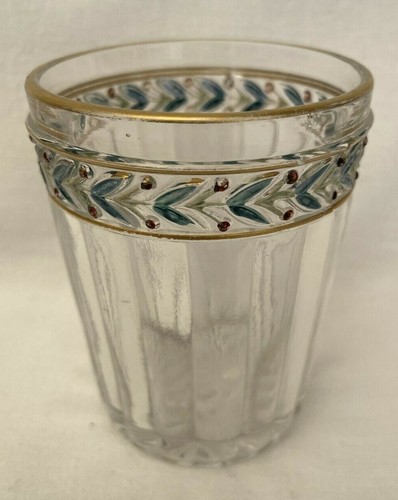 Ancien verre gobelet - ancien, cristal