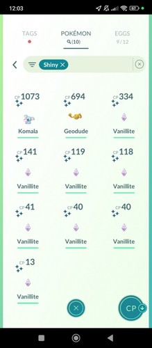 Shiny komala geodude - shiny, komala,