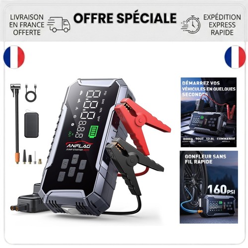 Booster batterie voiture 8000