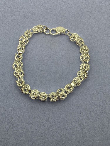 Bracelet maille byzantine