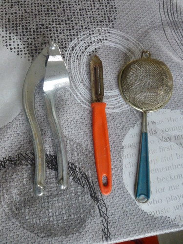 Lot ancien ustensiles cuisine - ancien,