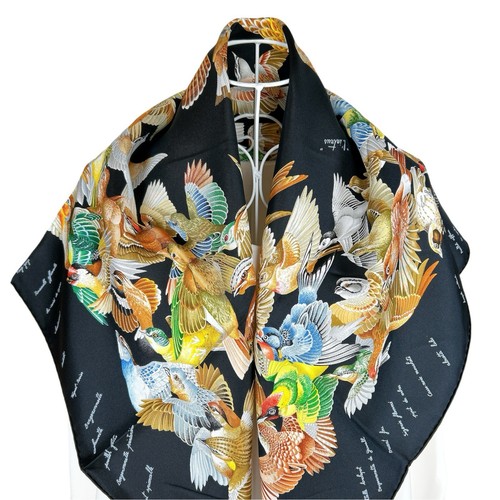 Foulard vintage soie - vintage, en