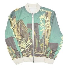 GUESS Hommes Vert & Crème Fou