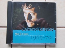 cd Johnny Hallyday  Vol 11 Que