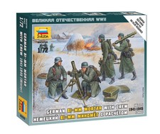 GERMAN 81mm MORTAR w/ CREW