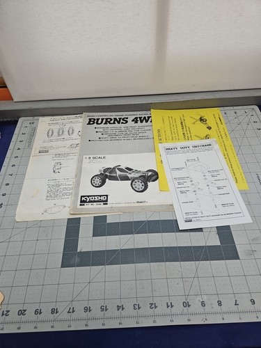 Kyosho turbo burns - burns, 4wd