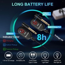 2 pièces émetteur de guitare