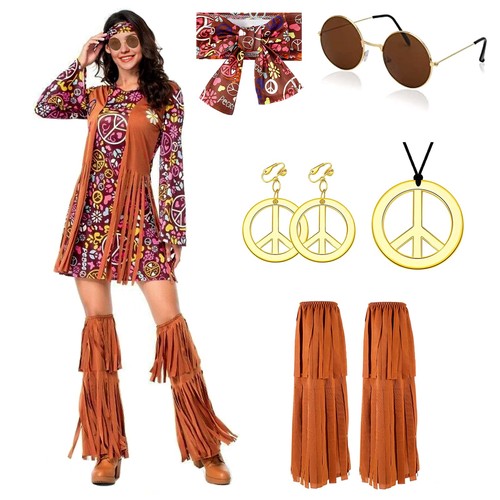 Costume hippie femme style - femme,