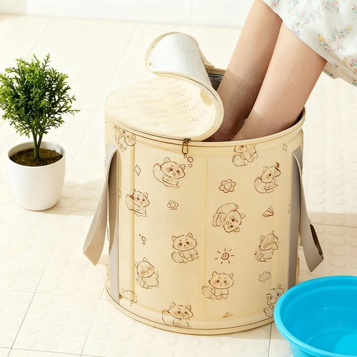 Bain pieds avec bassine - de,