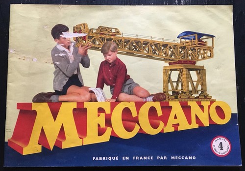 Meccano france manuel ancien - -,