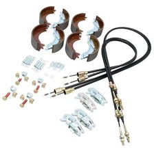 Kit complet de patins et câbles de frein pour remorque Ifor Williams Goods GD...