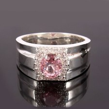 Naturel Rose Tourmaline Avec