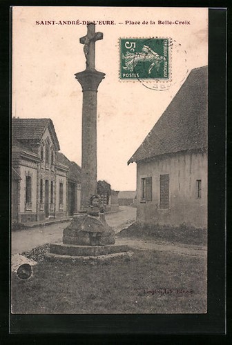 Cpa saint andré - cpa, saint-andré-de-l´eure