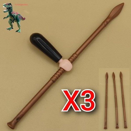 Playmobil lance bronze - x3,