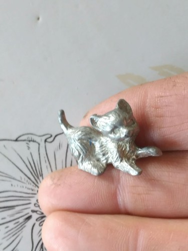 Statut orfèvrerie petit chat - orfèvrerie,