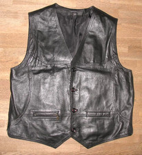 Gilet En Cuir Pour Homme En
