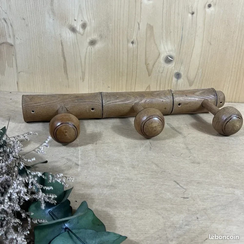 Ancien porte manteau - , bois
